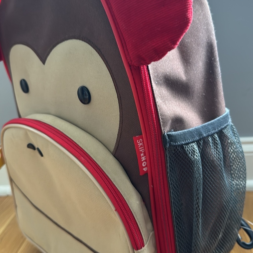Skip Hop Kids Luggage with Wheels, Zoo, Monkey - Picture 12 of 12